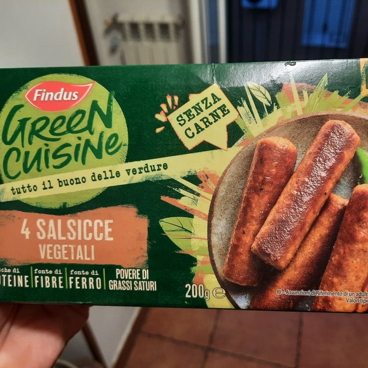 review photo of Findus 4 Salsicce Vegetali shared by @ladygiorgiette on 01 Oct 2021 - review