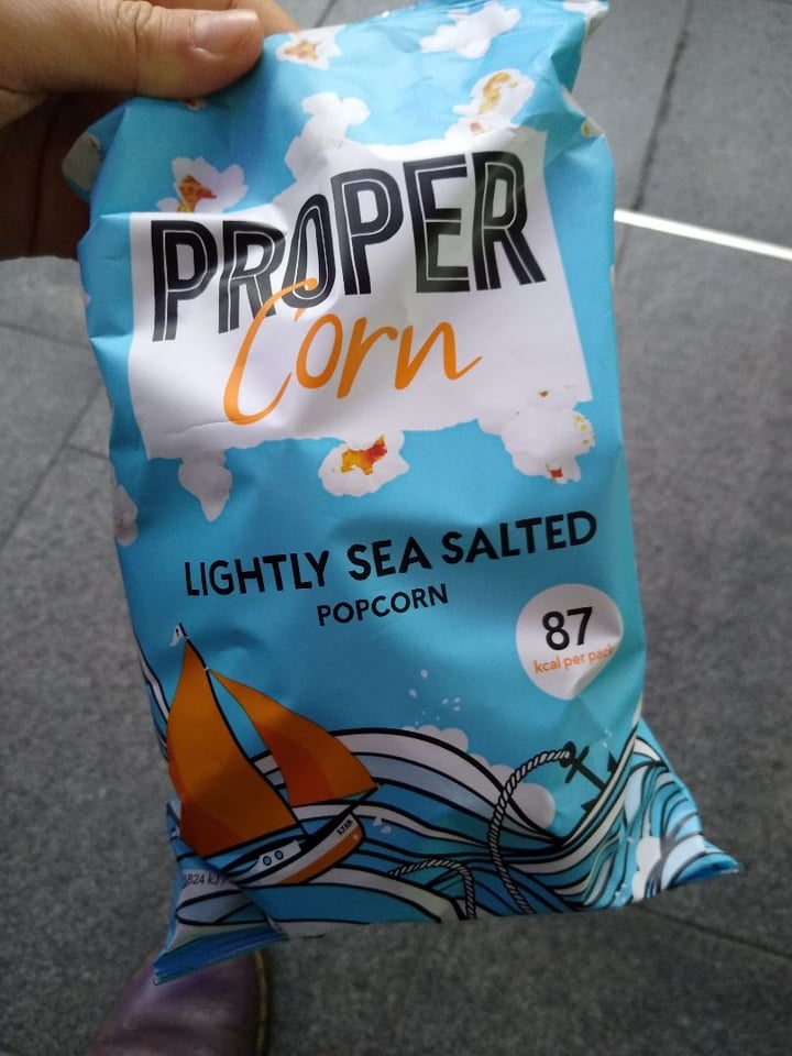 review photo of Proper Corn Lightly Salted Popcorn shared by @megmog on 29 Mar 2020 - review