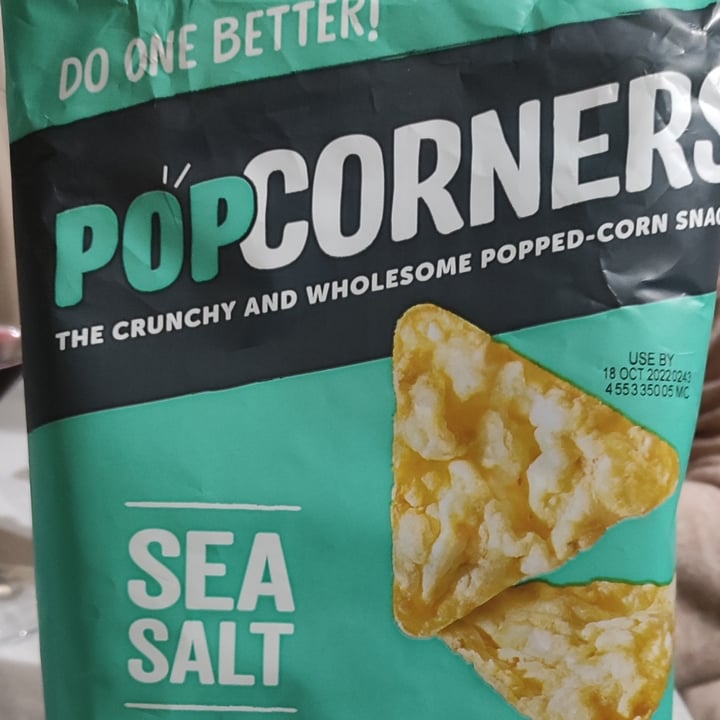 photo of PopCorners Sea Salt pop corn shared by @tatianaroal5 on  31 May 2022 - review