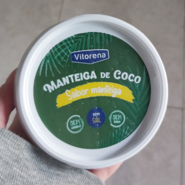 review photo of Vitorena Manteiga de coco sabor manteiga shared by @sanas on 22 Mar 2022 - review