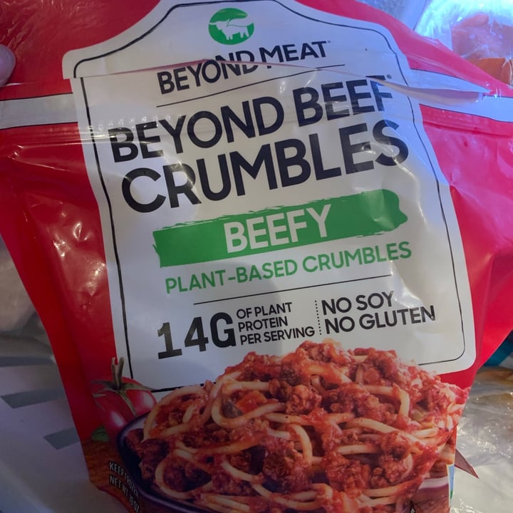review photo of Beyond Meat Beyond Beef Crumbles Beefy shared by @mya102 on 28 Jul 2021 - review