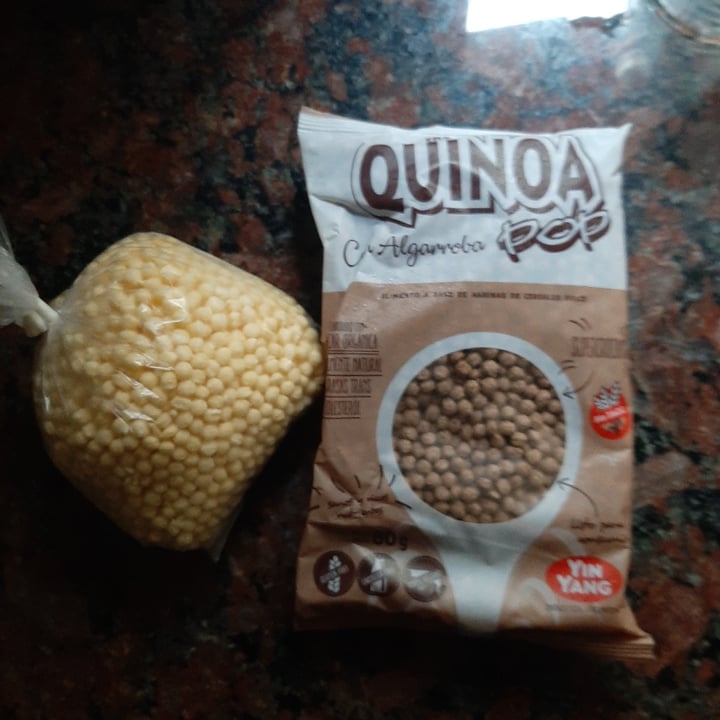 photo of Yin Yang Quinoa Pop con Algarroba shared by @vegancyl on  22 May 2021 - review