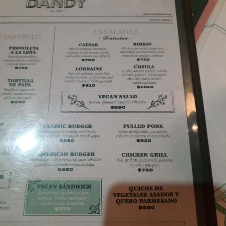 photo of Dandy Saavedra Sorrentinos Vegan shared by @vegaly on  02 Nov 2021 - review