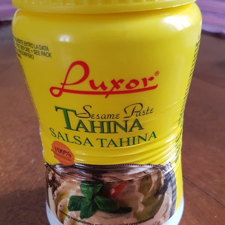 photo of Luxor salsa tahina shared by @loredanaformicola67 on  22 Apr 2022 - review