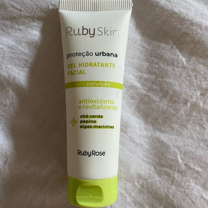 photo of Ruby Rose Gel hidratante facial da Ruby Skin shared by @flavyaalves on  21 Jan 2022 - review