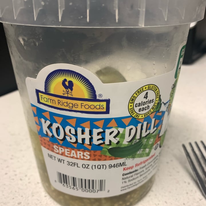 photo of Farm ridge foods Kosher Dill Spears shared by @marthagracemclean on  31 Jan 2022 - review