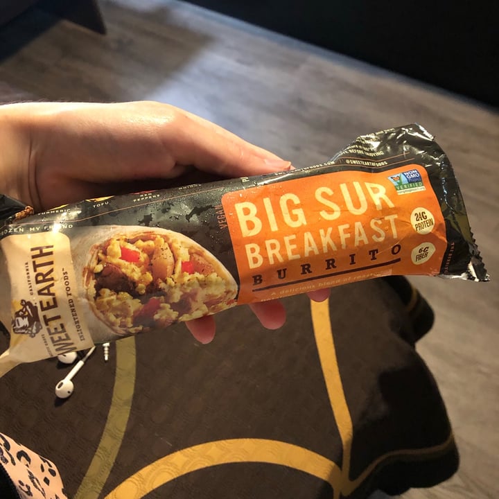 photo of Sweet Earth Big Sur Breakfast Burrito shared by @ketchupfights on  14 Jun 2021 - review