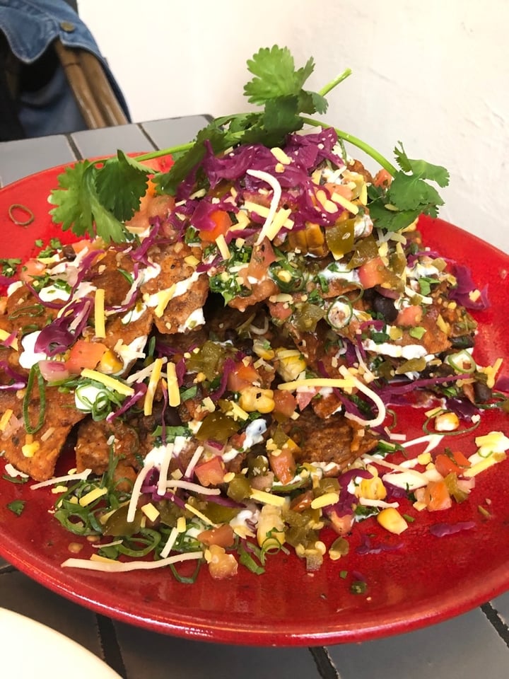 photo of Dancing Daikon @ Hispanic Mechanic Los Nachos De Maria shared by @rebeccaburnett on  02 Apr 2020 - review