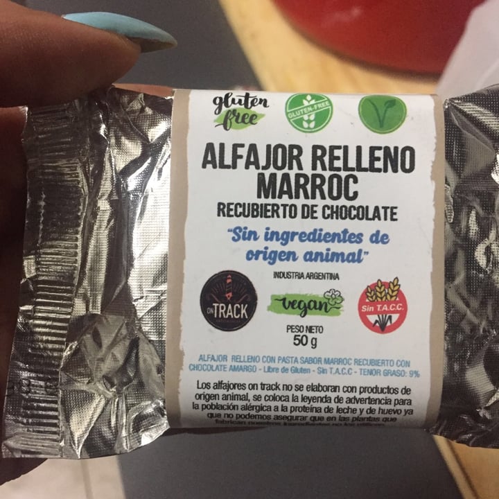review photo of On Track Alfajor OnTrack Relleno Marroc shared by @wuaranga on 16 Aug 2021 - review