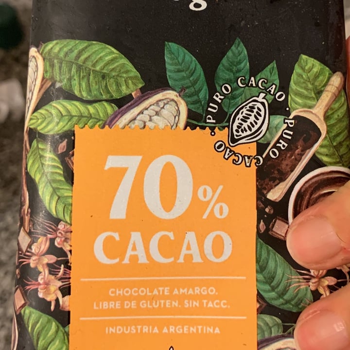 photo of Chocolate Colonial Chocolate orgánico 70% shared by @veganmili on  19 Nov 2021 - review