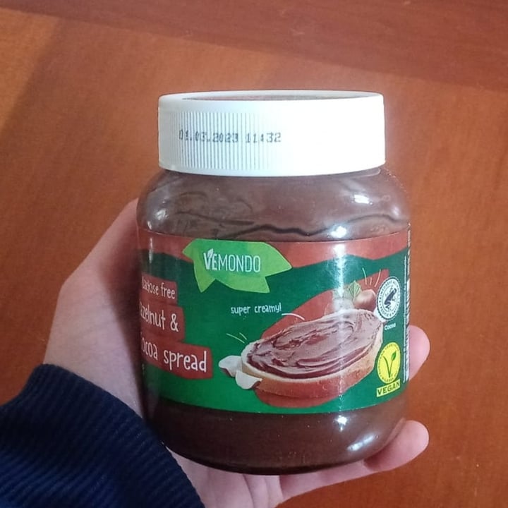 photo of Vemondo Crema  spalmabile nocciole e cacao shared by @sof9 on  26 Mar 2022 - review