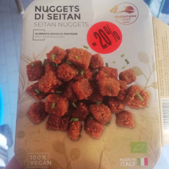 photo of Mediterranea BioVeg Nuggets di seitan shared by @tonigi on  09 Jul 2022 - review