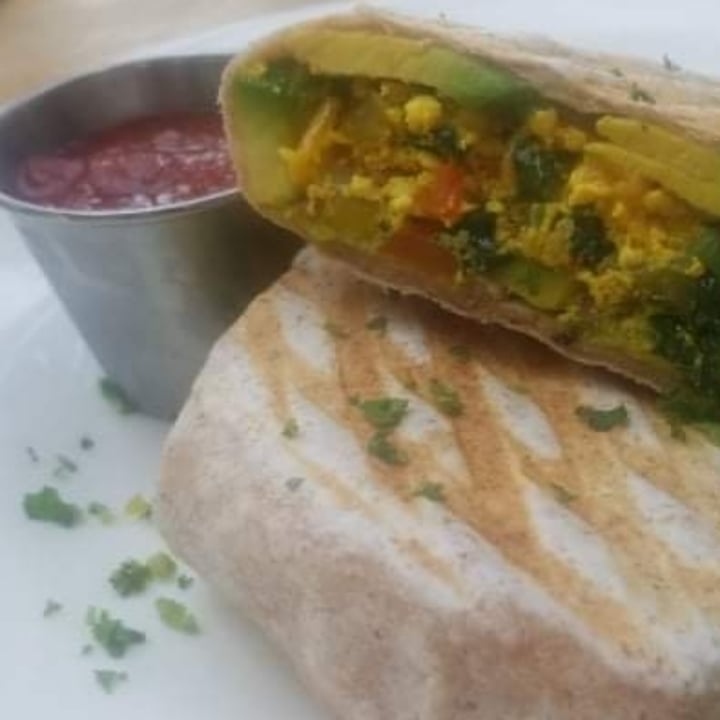 photo of The Salty Caramel Kitchen Breaky Burrito shared by @darjay on  12 Aug 2021 - review
