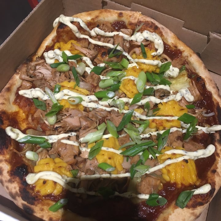 photo of Pizzeria Du bbq jackfruit pizza shared by @sara18 on  11 Dec 2020 - review