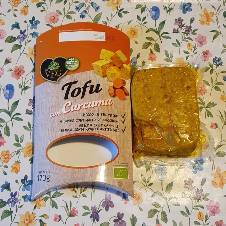 photo of ioVEG Tofu alla curcuma shared by @queek96 on  20 Aug 2022 - review