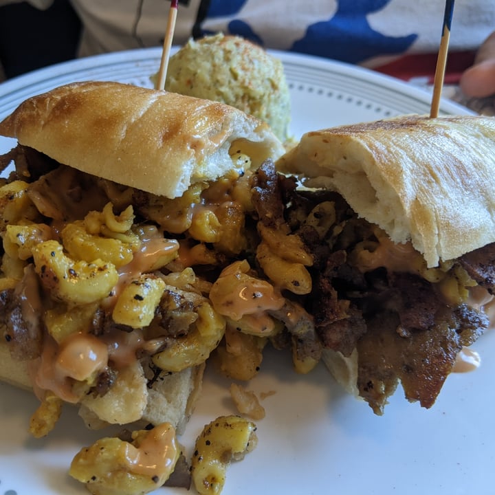 photo of Spiral Diner & Bakery philly mac shared by @caseyveganforlife on  10 Jul 2022 - review