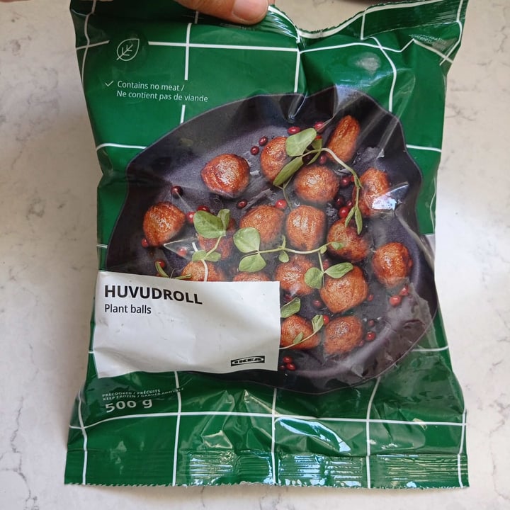 photo of Ikea Huvudroll (Vegetable Balls, Frozen) shared by @moniqueta on  02 Oct 2022 - review