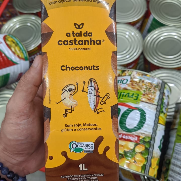 photo of A Tal da Castanha Bebida vegetal shared by @caiqueoliveira on  21 Apr 2022 - review