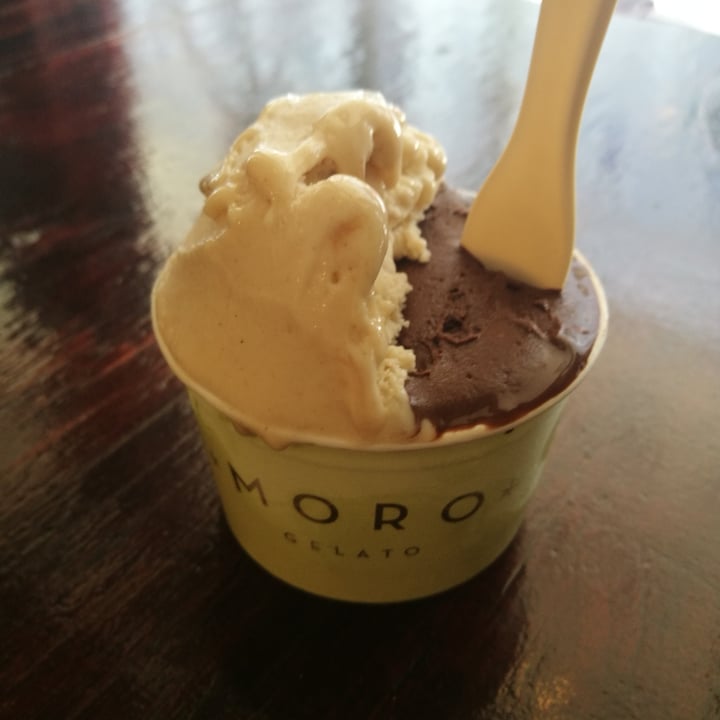 photo of Moro Gelato Chocolate and Chai ice cream shared by @sarahwouters1 on  01 May 2020 - review