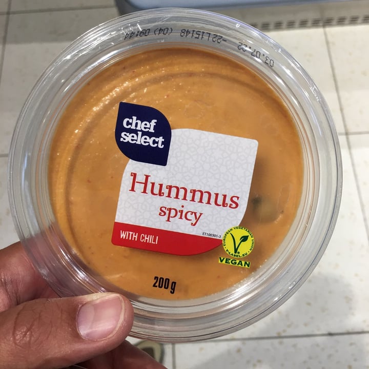 photo of Chef Select Hummus Pikant shared by @gherardo on  21 Jun 2022 - review