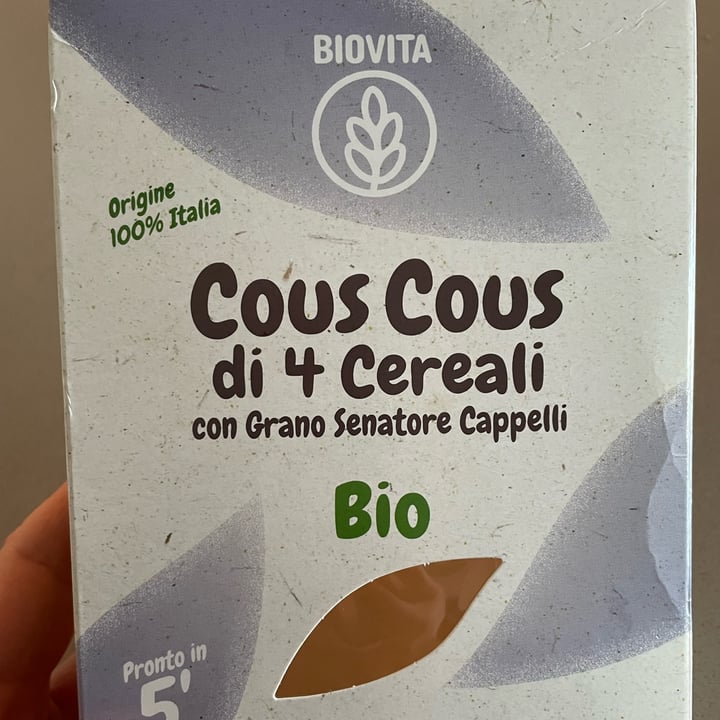 photo of Biovita Cous cous ai 4 cereali shared by @laross on  10 Apr 2022 - review