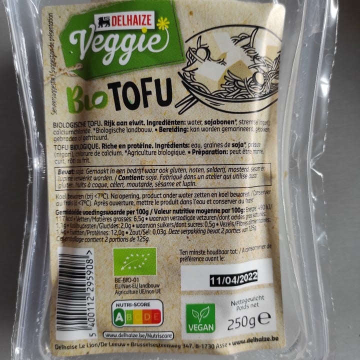 photo of Delhaize Tofu shared by @noemidip on  02 Mar 2022 - review
