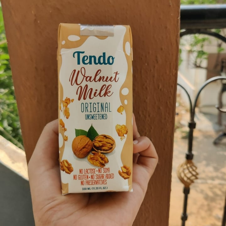 photo of Tendo Walnut milk shared by @manojerappa on  13 Apr 2021 - review