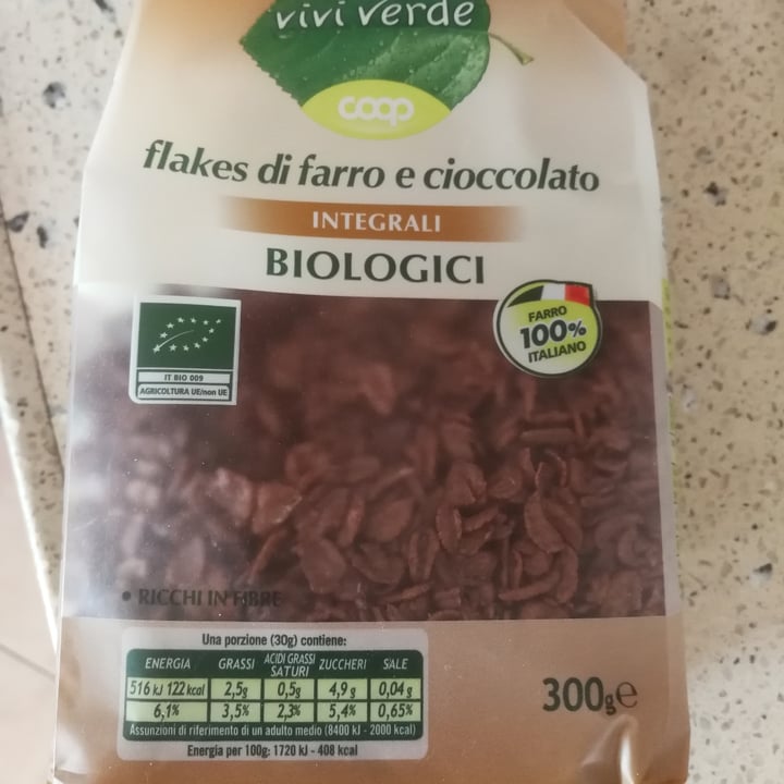 photo of Vivi Verde Coop Flakes Di Farro E Cioccolato shared by @andreasic on  03 Oct 2021 - review