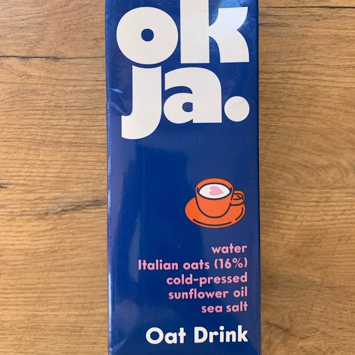 review photo of okja Oat M*lk shared by @jocromieveganjourney on 28 Mar 2022 - review