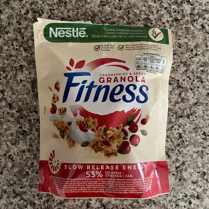 Nestlé Fitness Granola - Cranberry & Seeds Review | abillion