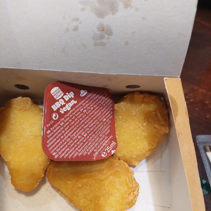 photo of Burger King nuggets vegetales shared by @mariavinhando on  28 May 2022 - review