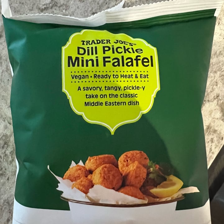 Trader Joe's Dill pickle mini falafel Review abillion