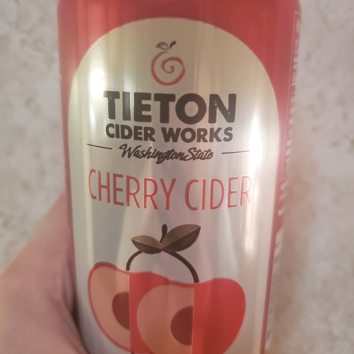 review photo of Tieton Cider Works Cherry Cider shared by @muddyandfoxgloved on 19 Jul 2021 - review