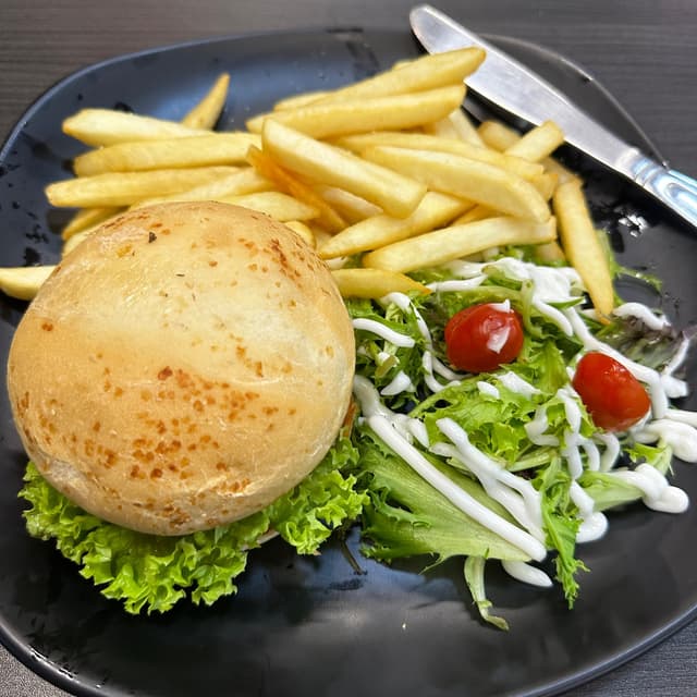 Photo of the dish “Burger Set Meal”