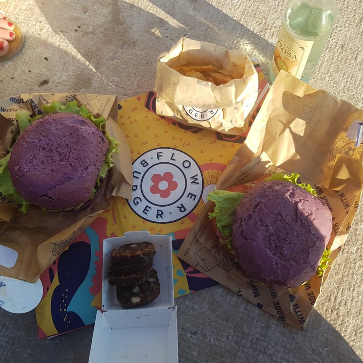 photo of Flower Burger Flower Burger shared by @giveitakick on  20 May 2020 - review