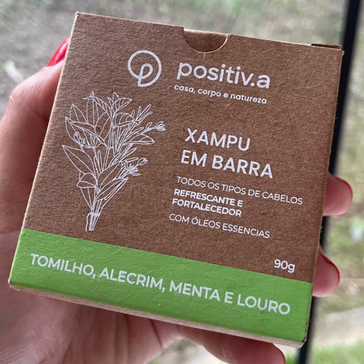 photo of Positiv.a Xampu em barra shared by @angelicag on  29 Jul 2021 - review