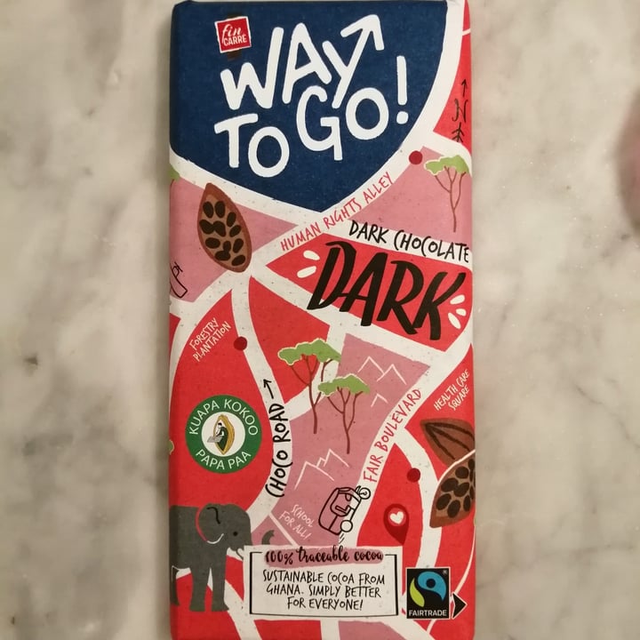 photo of Fin Carré Way to go! Dark chocolate shared by @anthe on  20 Nov 2020 - review