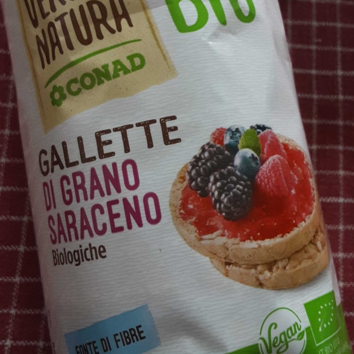 photo of Verso Natura Eco Conad GALLETTE Grano Saraceno Biologiche shared by @livfree on  05 May 2022 - review