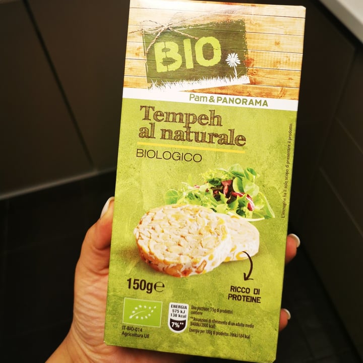 photo of Pam E Panorama Bio Tempeh al naturale shared by @paolaiannotta on  12 Mar 2022 - review