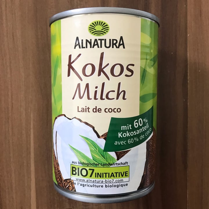 photo of Alnatura Kokos milch shared by @liviaslunch on  07 May 2022 - review