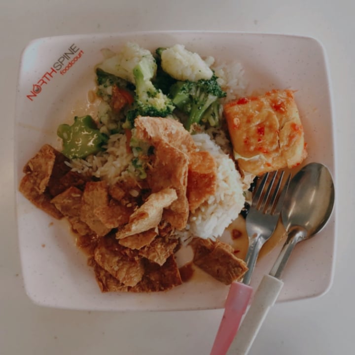 photo of North Spine Food Court Mixed Vegetable Rice shared by @hiiamyulin on  09 Feb 2021 - review
