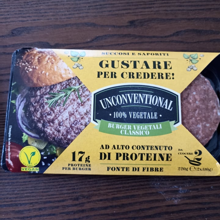 photo of Unconventional Burger Vegetale Classico - Classic Burger shared by @nancyveg on  12 Sep 2022 - review