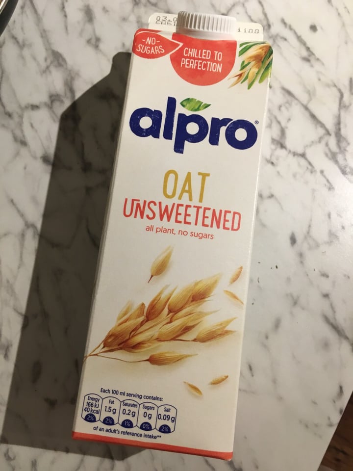 photo of Alpro Oat Milk shared by @georgiaabigail on  04 Jan 2020 - review