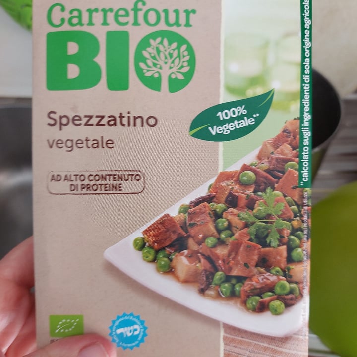 photo of Carrefour Bio Spezzatino vegetale shared by @loryunni78 on  20 Oct 2022 - review