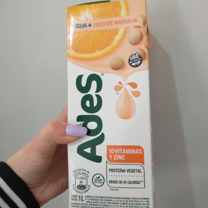 photo of Ades Leite de soja sabor laranja shared by @orylove on  08 Oct 2021 - review