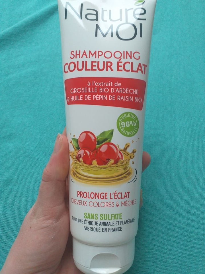 photo of Naturé Moi Shampoing couleur éclat shared by @athenais on  14 Mar 2020 - review