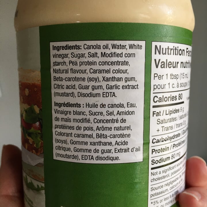review photo of President's Choice Plant Based Mayo By PC shared by @briannag on 01 Jul 2021 - review