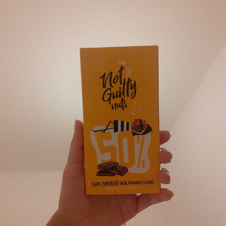 review photo of Not guilty nuts Dark Chocolate And Almond Filling shared by @sophcarvalho on 20 May 2022 - review
