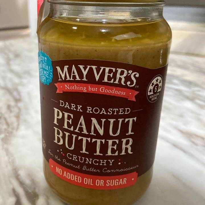 photo of Mayver's Dark Roasted Peanut Butter (Crunchy) shared by @elliott96 on  04 Oct 2020 - review