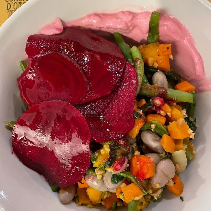 review photo of Fattoria Sociale Conca d’Oro (Ristorante) Piatto Vegano shared by @verdurine17 on 18 Oct 2022 - review